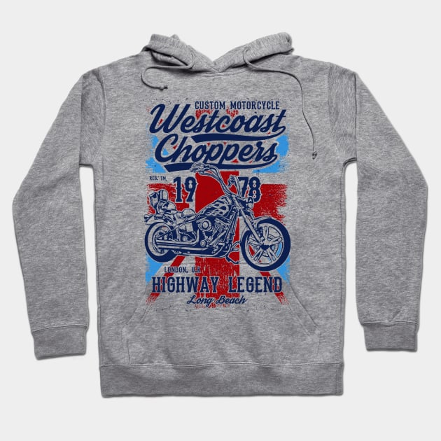 West coast choppers Hoodie by RamsApparel08